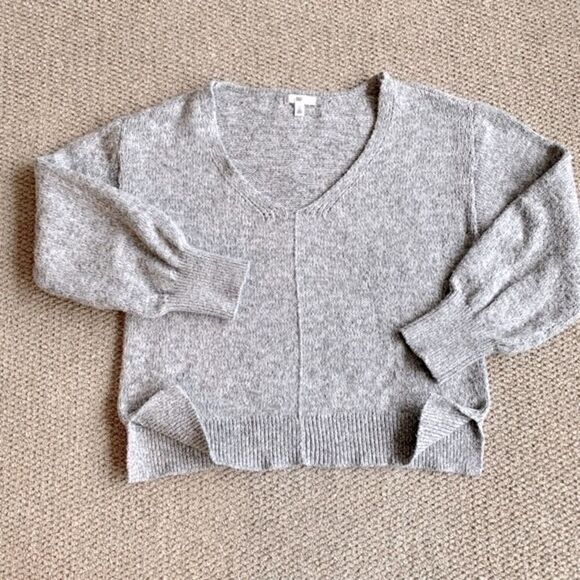 BP Vneck cotton blend long sleeve sweater - Picture 2 of 5